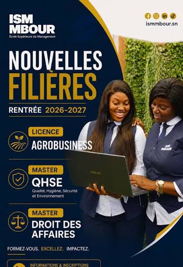 Nouvelles filières 2026-2027